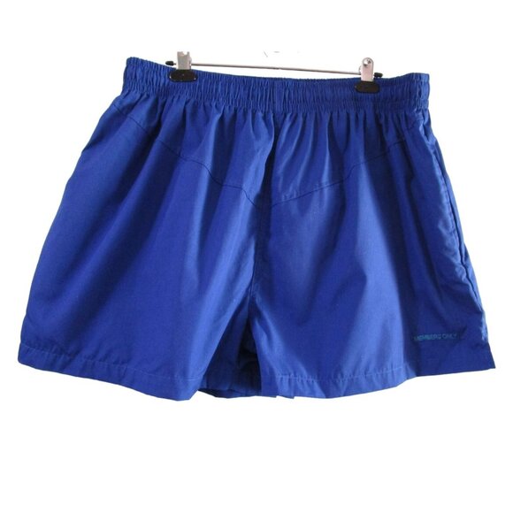 Members Only Big Tall 3X Swim Trunks Mesh Liner Pockets Royal Blue EUC - Picture 2 of 16